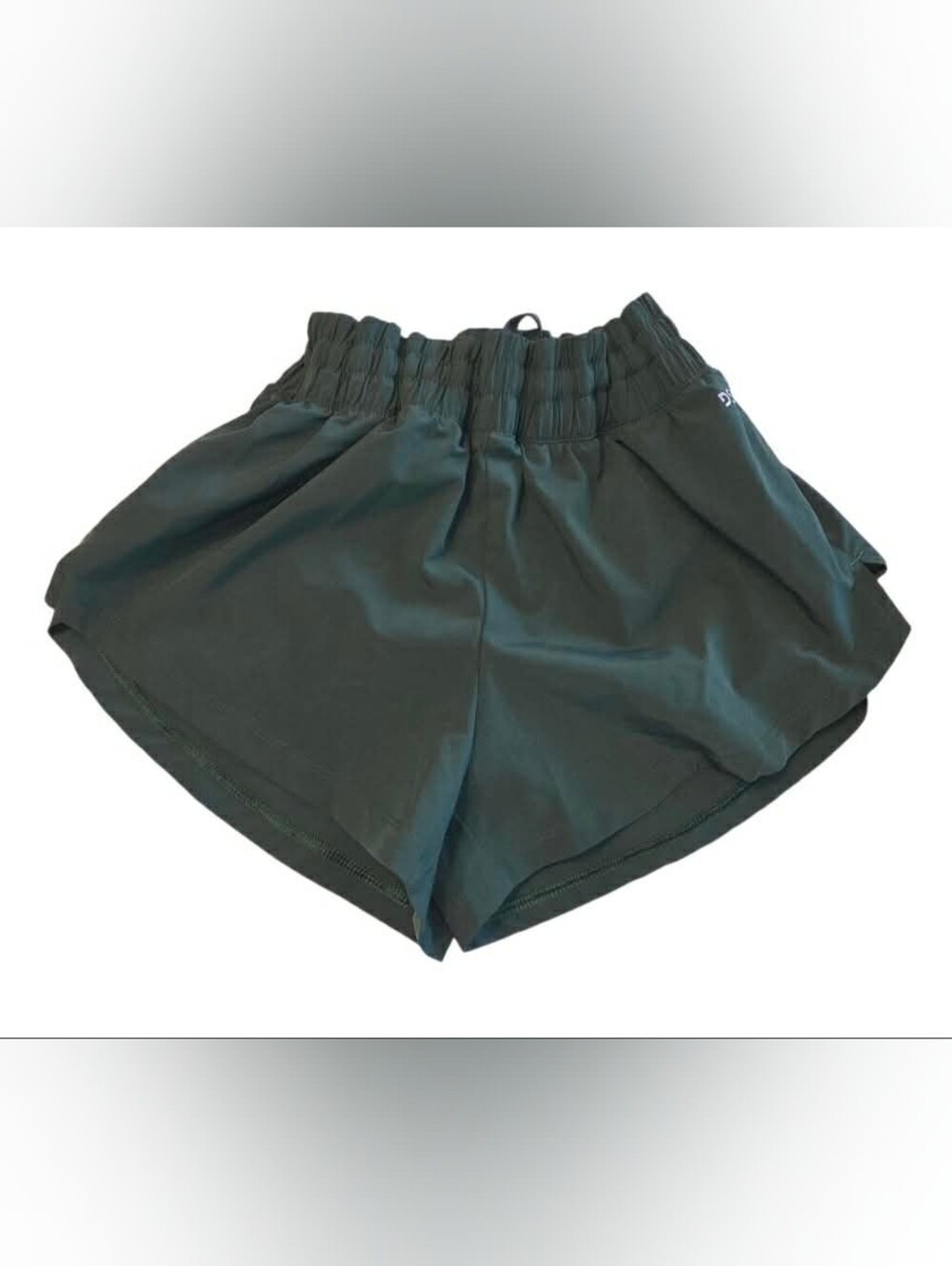 DSG Athletic Shorts Dark Green Sz XS Spandex Dance Running Outdoors Athleisure
